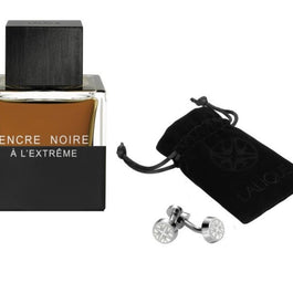 Lalique Encre Noir A L'Extreme Pour Homme zestaw woda perfumowana spray 50ml + spinki do mankietów