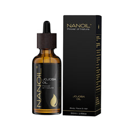 Nanoil Jojoba Oil olejek jojoba do pielęgnacji włosów i ciała 50ml