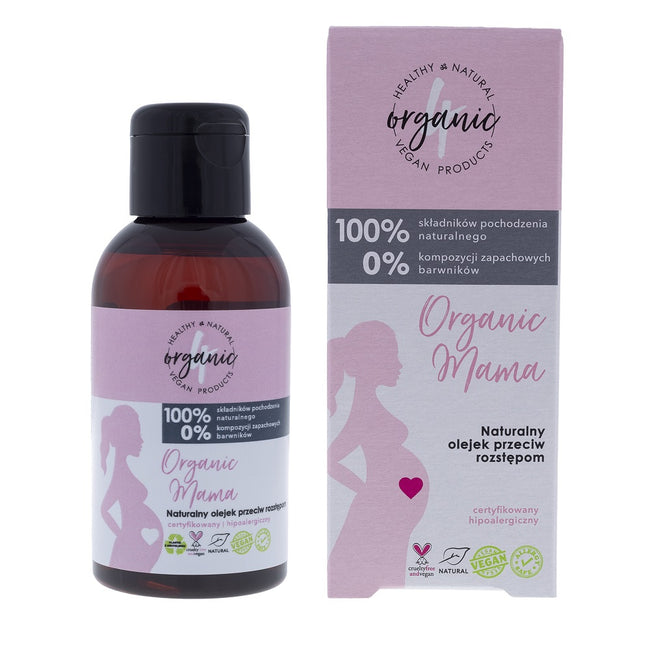 4organic Organic Mama naturalny olejek przeciw rozstępom 100ml