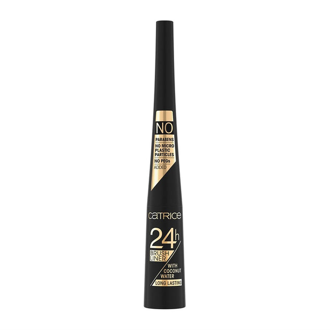 Catrice 24H Brush Liner eyeliner w płynie 010 Ultra Black 3ml