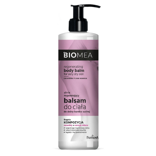Farmona Biomea silnie regenerujący balsam do ciała do skóry bardzo suchej 400ml