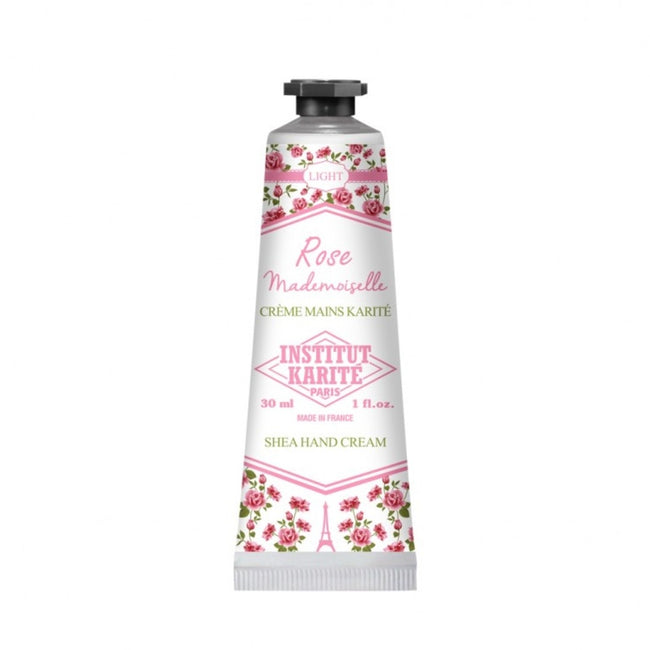 Institut Karite Rose Mademoiselle Light Shea Hand Cream różany krem do rąk z masłem Shea 30ml