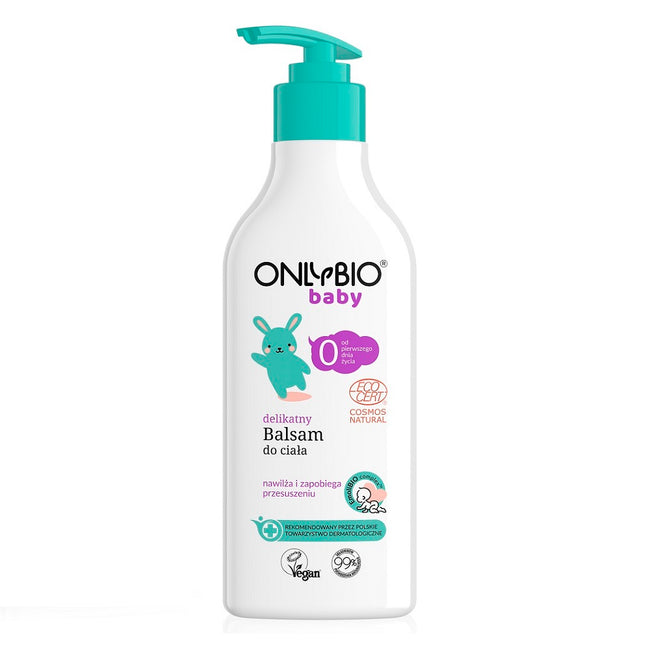 OnlyBio Baby delikatny balsam do ciała od 1. dnia życia 300ml