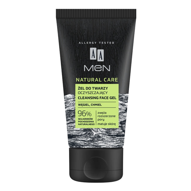 AA Men Natural Care żel do mycia twarzy 150ml