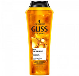 Gliss Kur Oil Nutritive Shampoo odżywczy szampon do włosów przesuszonych i nadwyrężonych 250ml