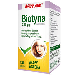 WALMARK Biotyna 300µg suplement diety 30 tabletek