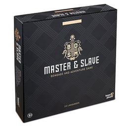 Tease & Please Master & Slave Edition Deluxe wielojęzyczna gra erotyczna z akcesoriami