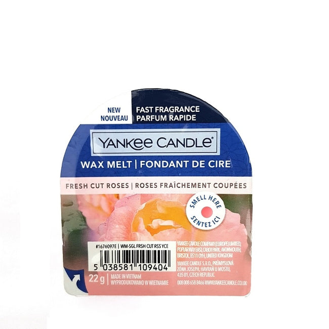 Yankee Candle Wax Melt wosk zapachowy Fresh Cut Roses 22g