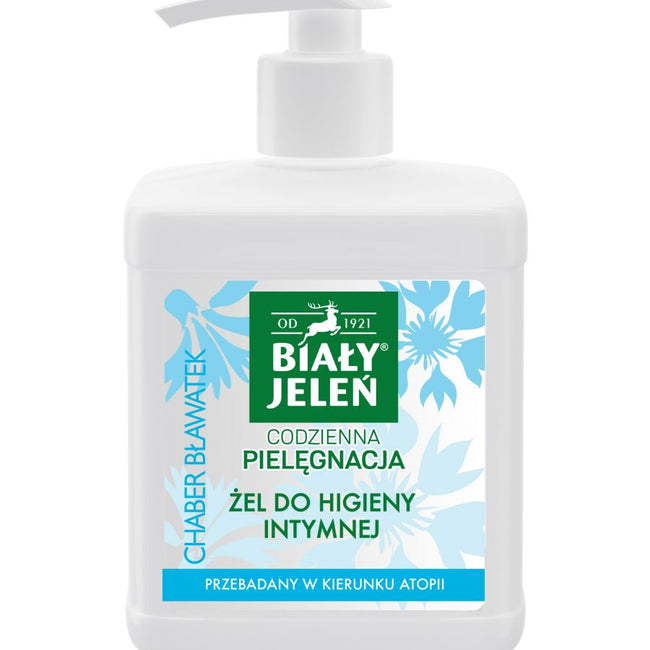 Biały Jeleń Hipoalergiczny żel do higieny intymnej z chabrem bławatkiem 500ml
