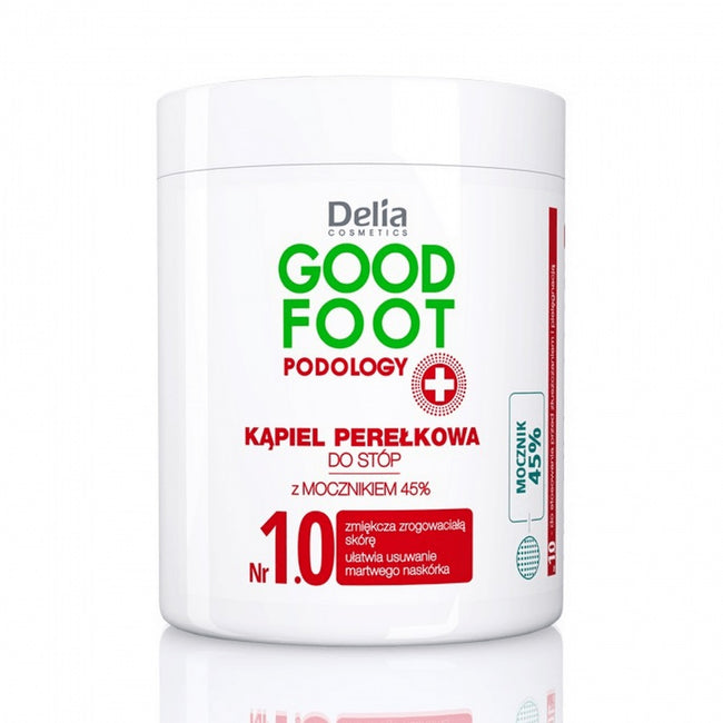 Delia Good Foot Podology 1.0 kąpiel perełkowa do stóp z mocznikiem 45% 250g