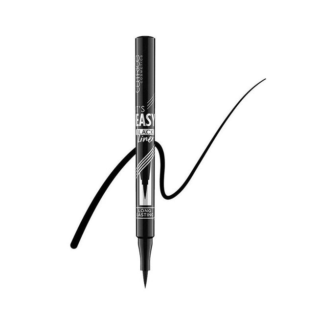 Catrice It's Easy Black Liner długotrwały eyeliner w pisaku 010 Blackest Black 1ml