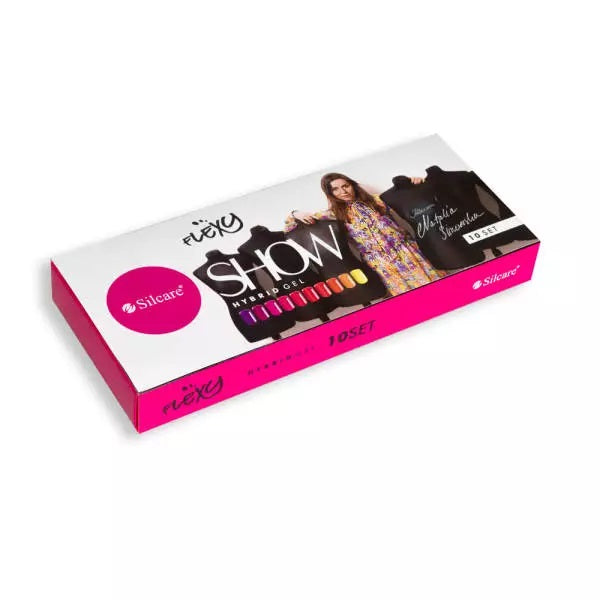 Silcare Flexy Show Hybrid Gel zestaw lakierów hybrydowych 10x4.5g