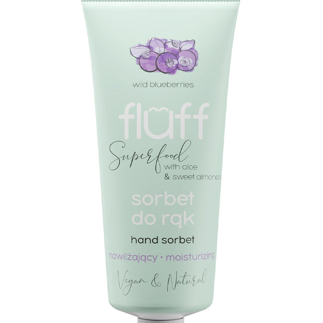 Fluff Sorbet do rąk nawilżający Jagody Leśne 50ml