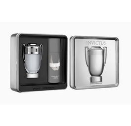 Paco Rabanne Invictus zestaw woda toaletowa spray 100ml + dezodorant spray 150ml