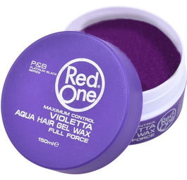 Red One Aqua Hair Gel Wax Full Force wosk do włosów Violetta 150ml