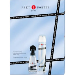 Coty Pret A Porter zestaw woda toaletowa spray 50ml + dezodorant spray 200ml