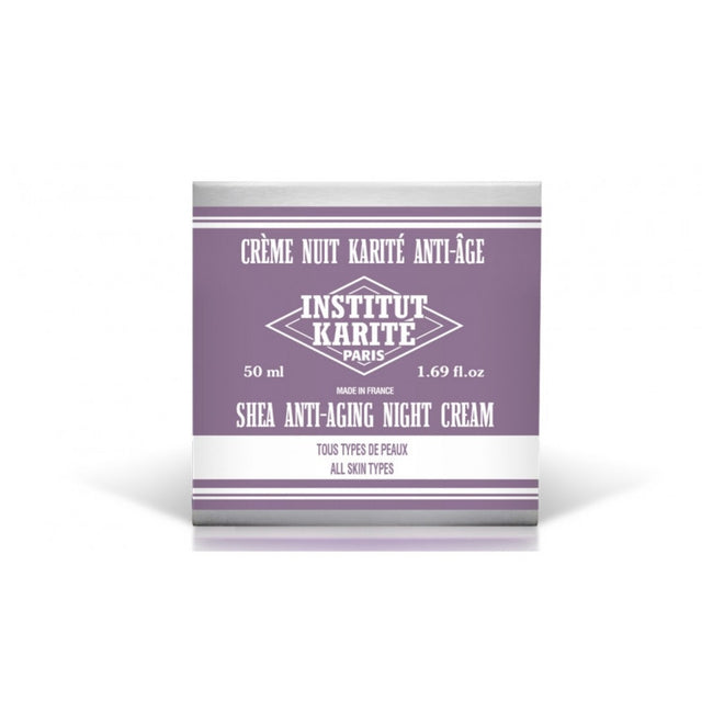 Institut Karite Shea Anti-Aging Night Cream przeciwstarzeniowy krem na noc z masłem Shea wszystkie typy skóry 50ml