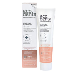 Ecodenta Sensitive Whitening Toothpaste wybielająca pasta do zębów wrażliwych bez fluoru 100ml