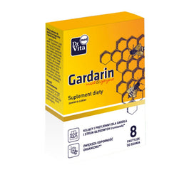 Dr Vita Gardarin Miód & Cytryna suplement diety 8 pastylek do ssania