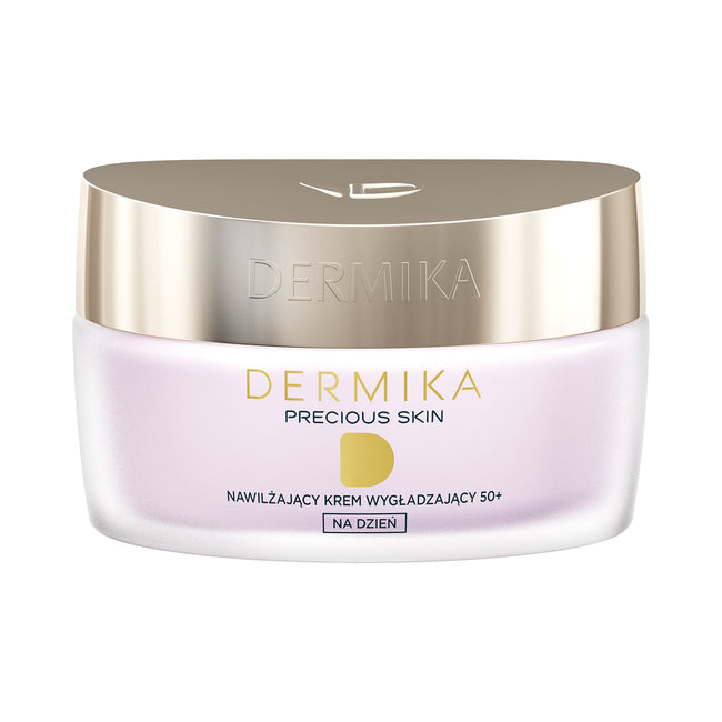 Dermika Precious Skin 50+ nawilżający krem wygładzający na dzień SPF20 50ml