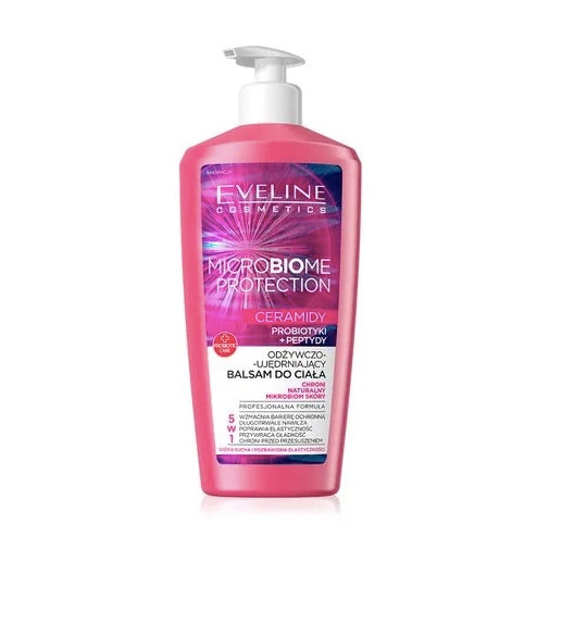 Eveline Cosmetics Microbiome Protection odżywczo-ujędrniający balsam do ciała 350ml