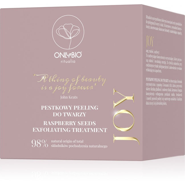 OnlyBio Ritualia Joy pestkowy peeling do twarzy 50ml