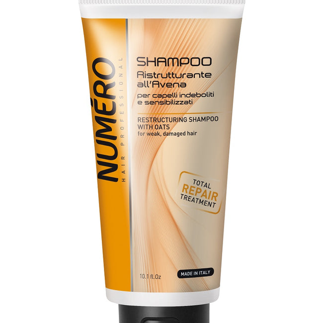 NUMERO Restructuring Shampoo With Oats restrukturyzujący szampon z owsem 300ml