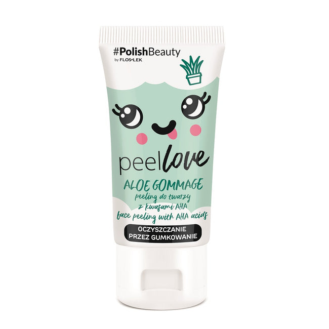 Floslek Peellove Aloe Gommage peeling do twarzy z kwasami AHA 75ml