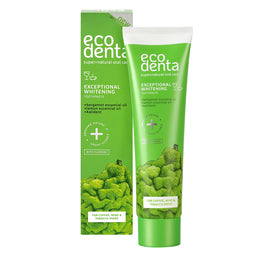 Ecodenta Exceptional Whitening Toothpaste wybielająca pasta do zębów z olejkiem eterycznym z bergamotki i kalidentem 100ml