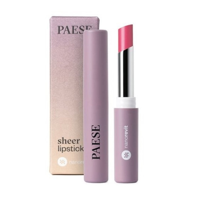 Paese Nanorevit Sheer Lipstick koloryzująca pomadka do ust 31 Natural Pink 4.3g