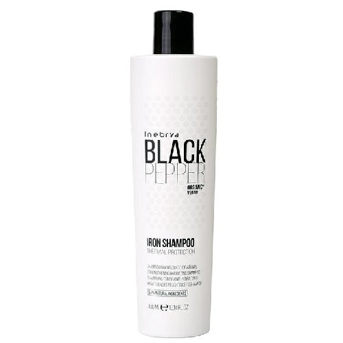 Inebrya Black Pepper Iron Shampoo wzmacniający szampon nawilżający do włosów 300ml