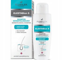 Floslek ELESTABion S szampon dermatologiczny łupież suchy i pstry 150ml