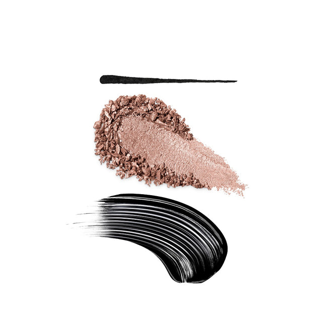 KIKO Milano A Holiday Fable Enchanting Eye Kit zestaw cień do powiek 22 1.5g + eyeliner w pisaku 01 1ml + tusz do rzęs 12ml + kosmetyczka