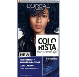 L'Oreal Paris Colorista Permanent Gel trwała farba do włosów #blueblack