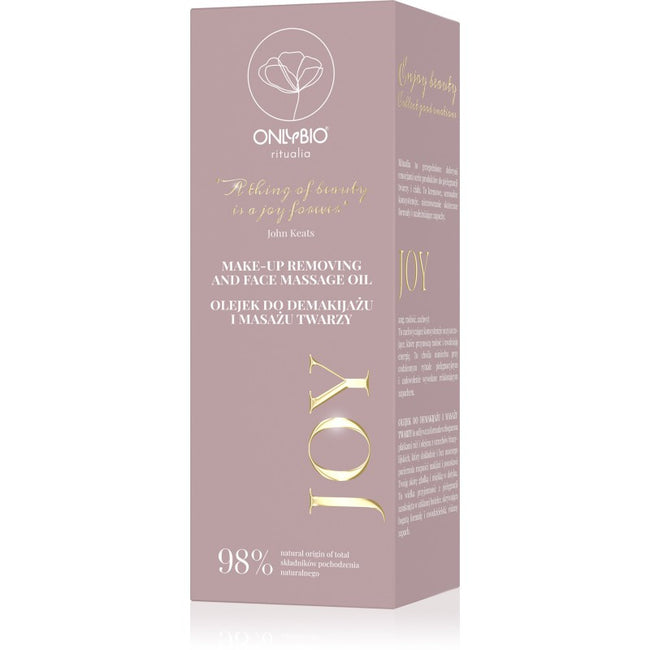 OnlyBio Ritualia Joy olejek do demakijażu i masażu twarzy 150ml