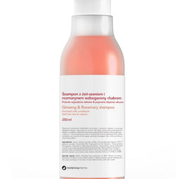 Botanicapharma Ginseng & Rosemary Shampoo szampon przeciw wypadaniu włosów z żeń-szeniem i rozmarynem 250ml