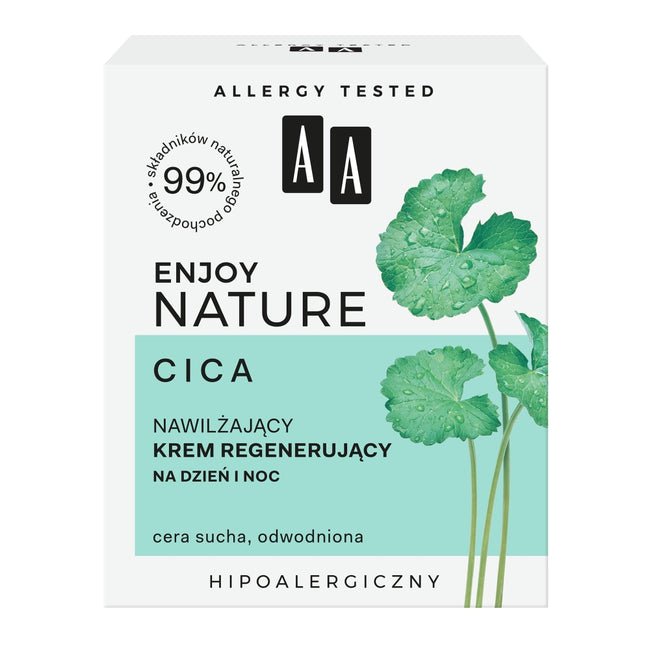 AA Enjoy Nature nawilżający krem regenerujący na dzień/noc 50ml