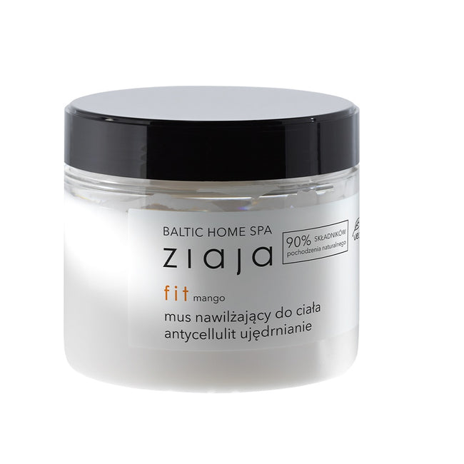 Ziaja Baltic Home Spa Fit mus nawilżający do ciała antycellulitowy i ujędrniający Mango 300ml