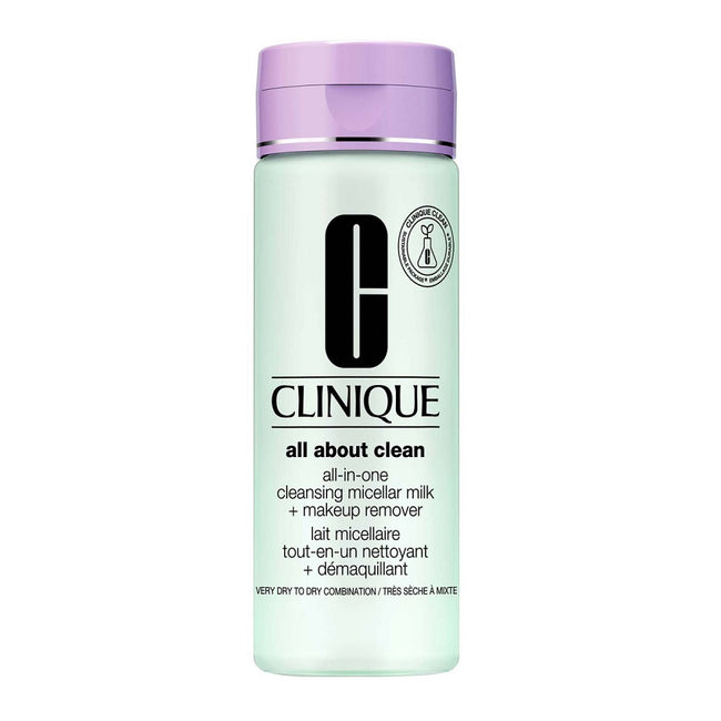 Clinique All-in-One Cleansing Micellar Milk + Makeup Remover oczyszczające mleczko do demakijażu do cery suchej i bardzo suchej 200ml
