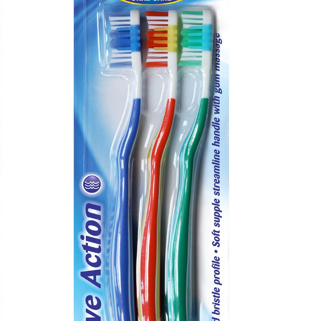 Active Oral Care Wave Action szczoteczki do zębów Medium 3szt.