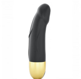 Marc Dorcel Real Vibration S 2.0 wibrujące dildo w rozmiarze S Black & Gold