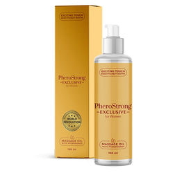 PheroStrong Exclusive For Women Massage Oil With Pheromones olejek do masażu z feromonami 100ml