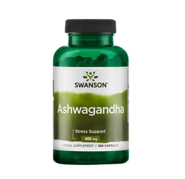 Swanson Ashwagandha suplement diety 100 kapsułek