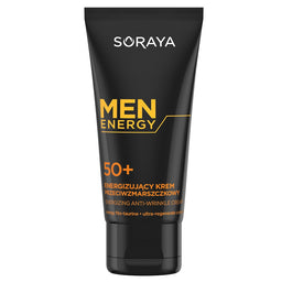 Soraya Men Energy 50+ energetyzujący krem przeciwzmarszczkowy 50ml