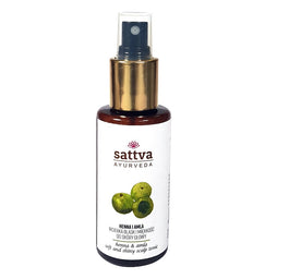 Sattva Soft And Shiny Scalp Tonic wcierka blask i miękkość do skóry głowy Henna & Amla 100ml