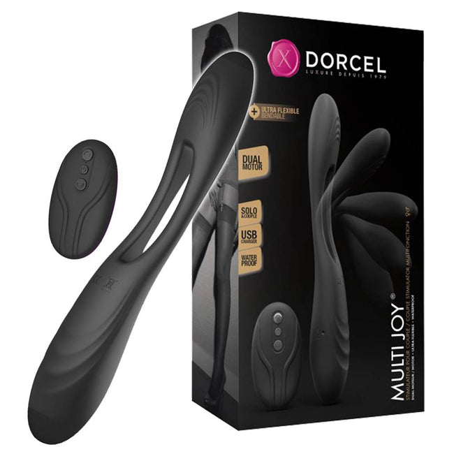 Marc Dorcel Mutli Joy wibrator wielofunkcyjny dla par Czarny