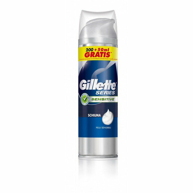 Gillette Series Sensitive pianka do golenia dla skóry wrażliwej 250ml