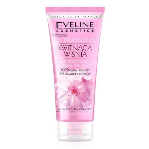 Eveline Cosmetics Spa Professional luksusowy balsam regenerująco-kojący Kwitnąca Wiśnia 200ml