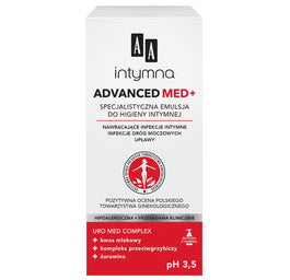 AA Intymna Advanced Med+ specjalistyczna emulsja do higieny intymnej pH 3.5 300ml