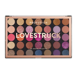 Profusion Lovestruck Eyeshadow Palette paleta 35 cieni do powiek
